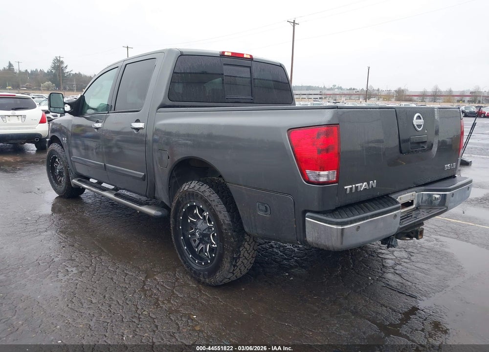 2004 NISSAN TITAN LE VIN: 1N6AA07B44N559565