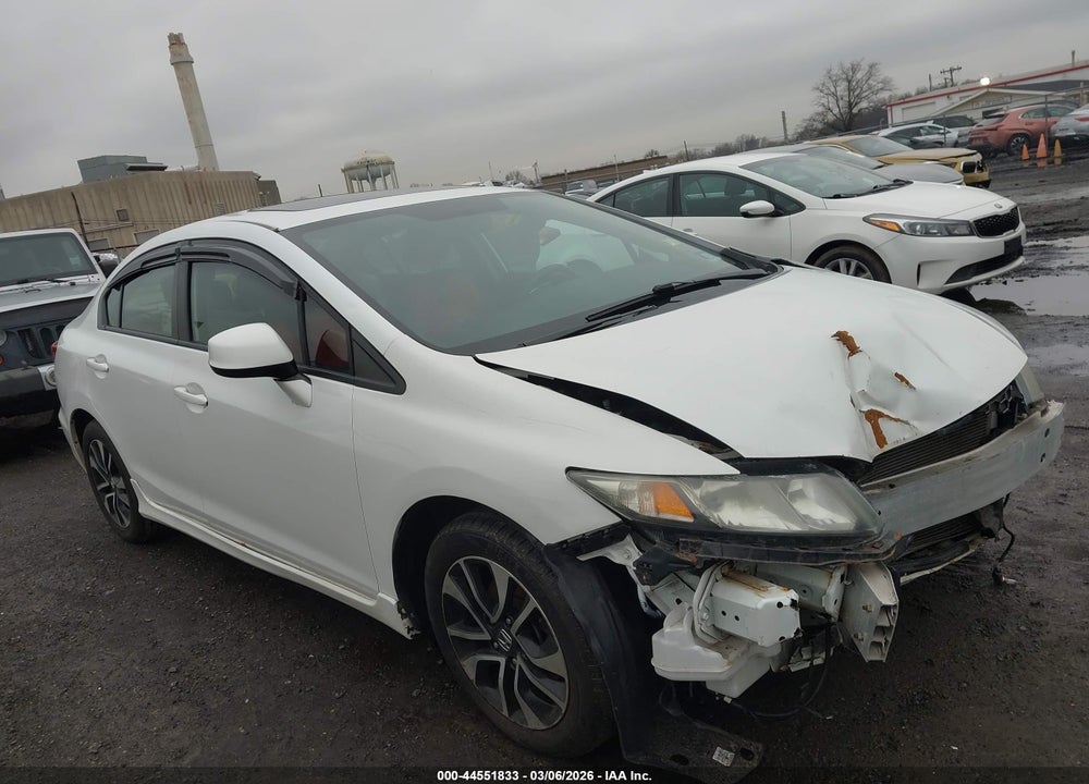 2013 HONDA CIVIC EX-L VIN: 19XFB2F9XDE220166