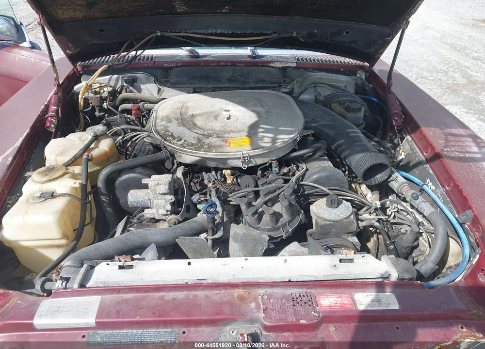 1986 MERCEDES-BENZ 560 SL VIN: WDBBA48D5GA037990