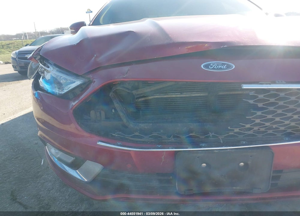 2017 FORD FUSION PLATINUM VIN: 3FA6P0D97HR349978