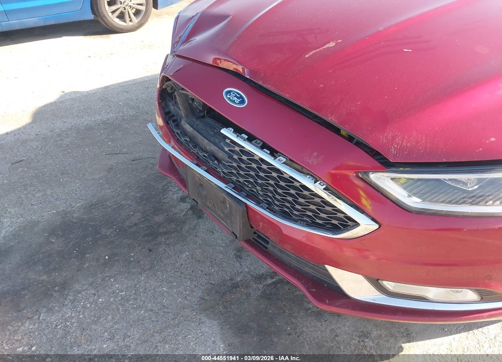 2017 FORD FUSION PLATINUM VIN: 3FA6P0D97HR349978