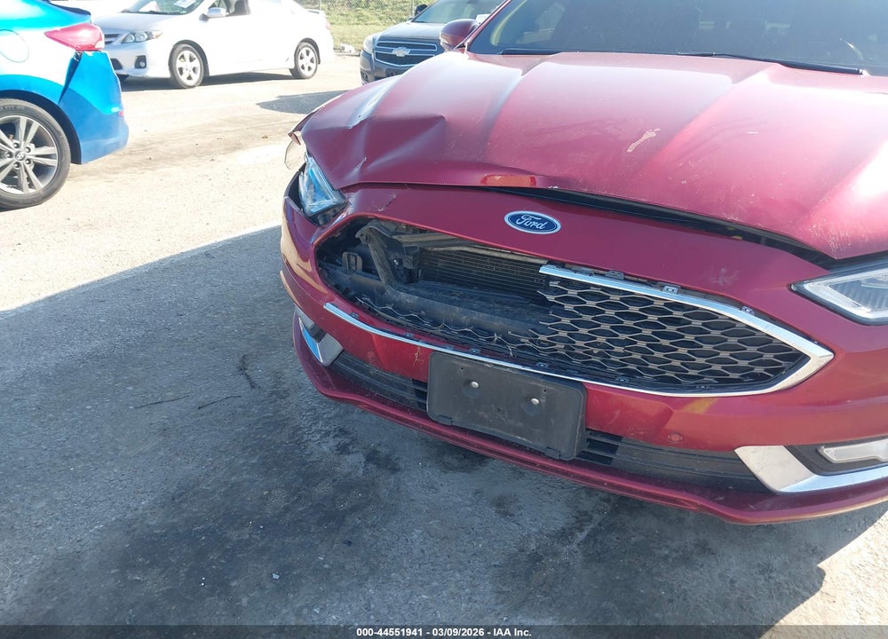 2017 FORD FUSION PLATINUM VIN: 3FA6P0D97HR349978