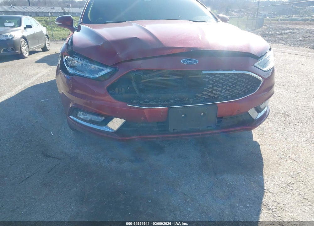 2017 FORD FUSION PLATINUM VIN: 3FA6P0D97HR349978