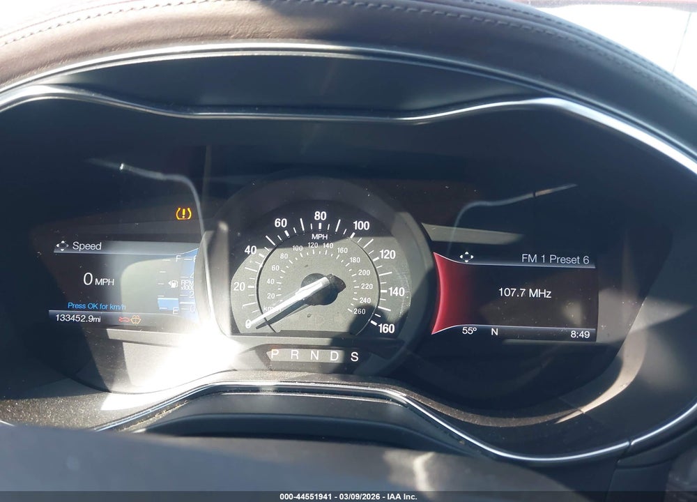2017 FORD FUSION PLATINUM VIN: 3FA6P0D97HR349978