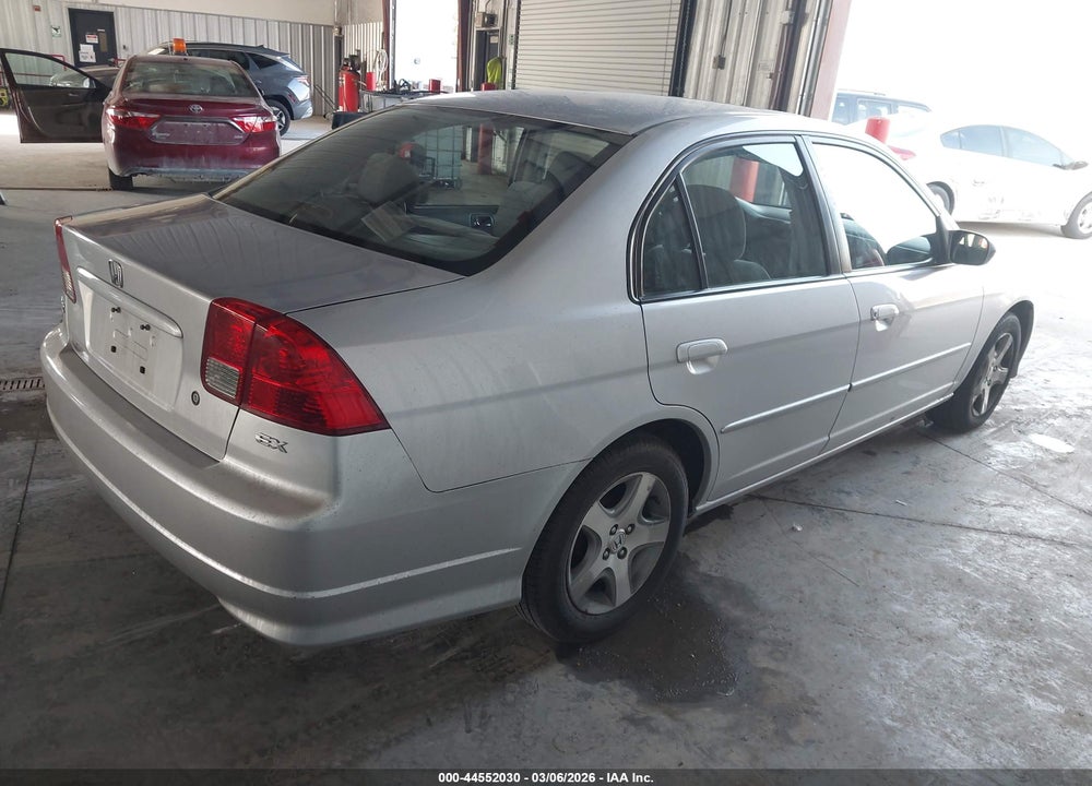 2004 HONDA CIVIC EX VIN: 1HGES26824L020622