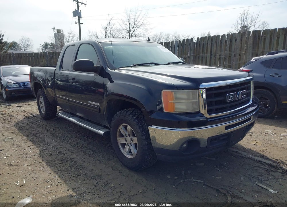 2010 GMC SIERRA 1500 SLE VIN: 1GTSKVE30AZ268496