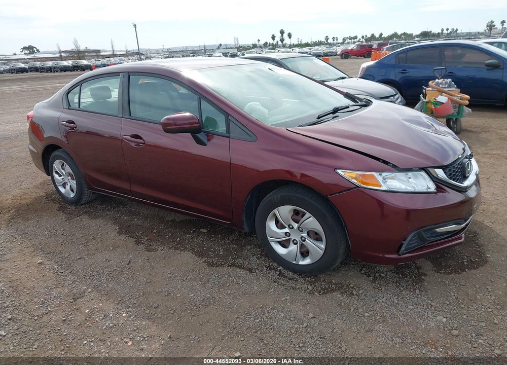 2015 HONDA CIVIC LX VIN: 19XFB2F5XFE236352