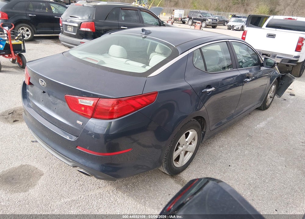 2015 KIA OPTIMA LX VIN: KNAGM4A7XF5612186