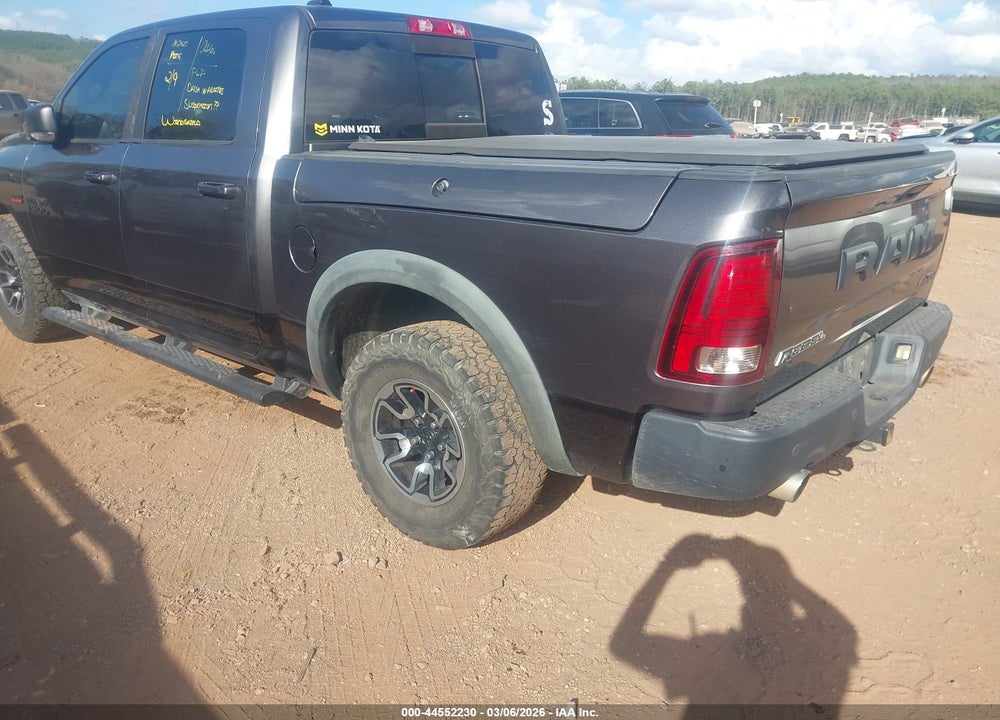 2016 RAM 1500 REBEL VIN: 1C6RR7YT0GS239929