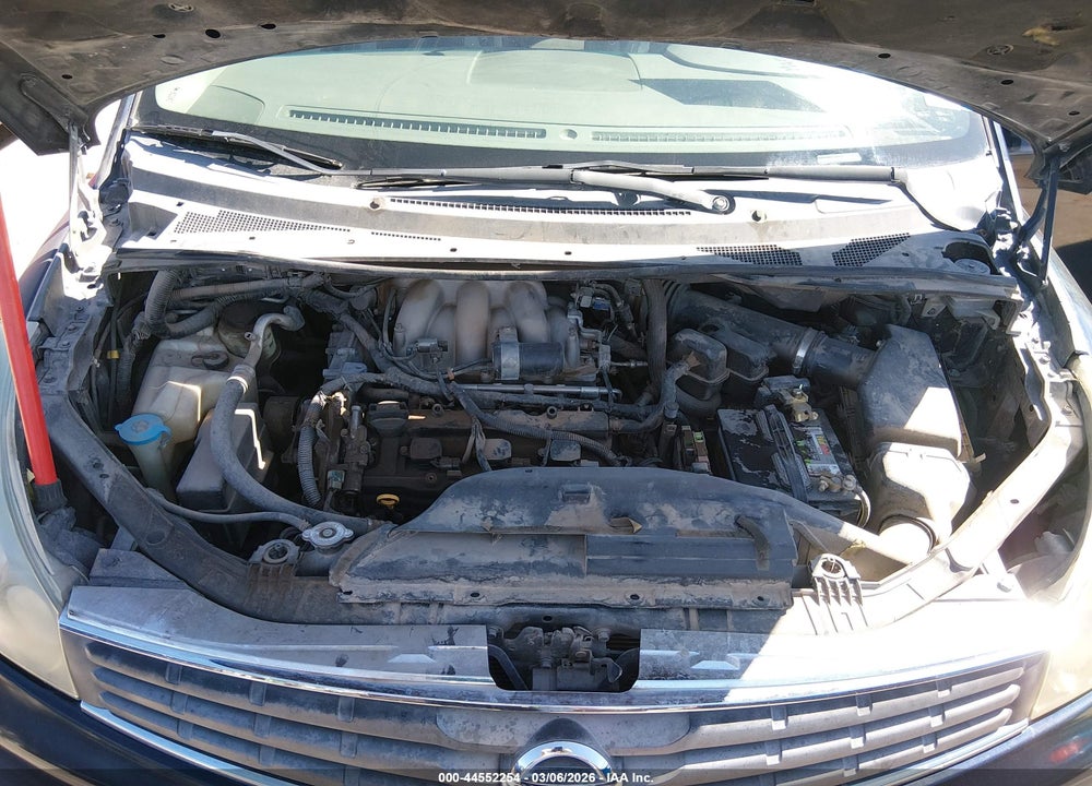 2008 NISSAN QUEST 3.5 S VIN: 5N1BV28U68N123549