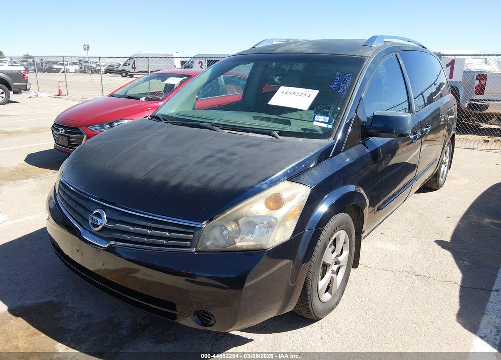 2008 NISSAN QUEST 3.5 S VIN: 5N1BV28U68N123549