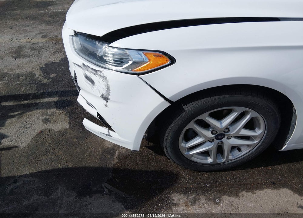 2016 FORD FUSION SE VIN: 3FA6P0H74GR396750
