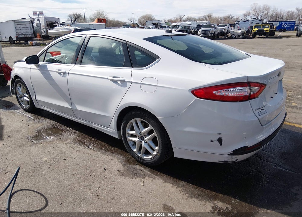 2016 FORD FUSION SE VIN: 3FA6P0H74GR396750