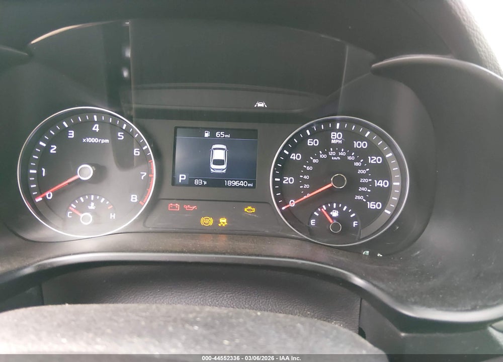 2019 KIA FORTE LXS VIN: 3KPF24ADXKE026838