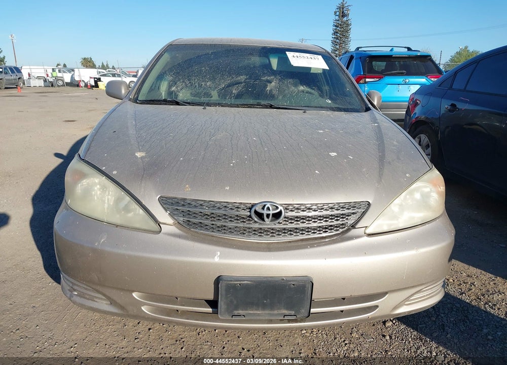2003 TOYOTA CAMRY LE VIN: 4T1BE30K73U158034