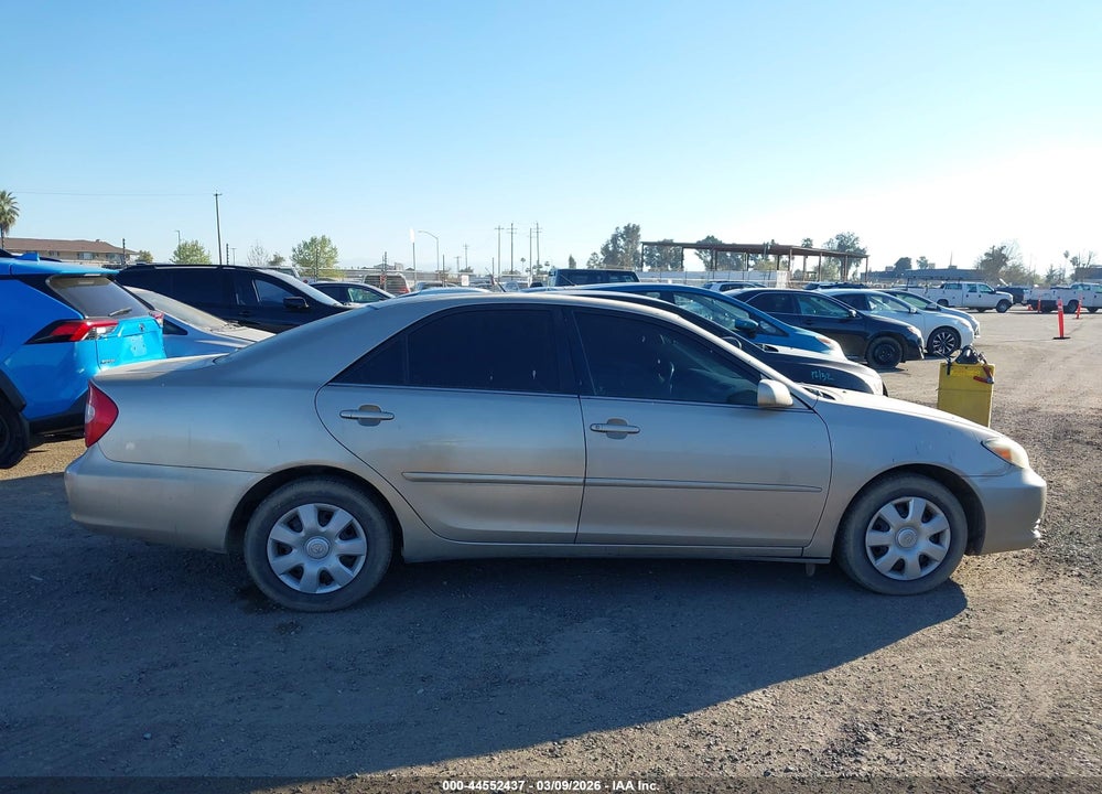 2003 TOYOTA CAMRY LE VIN: 4T1BE30K73U158034