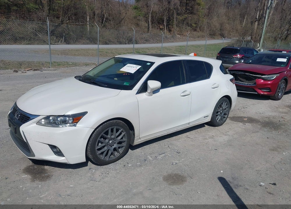 2015 LEXUS CT 200H VIN: JTHKD5BH2F2218997