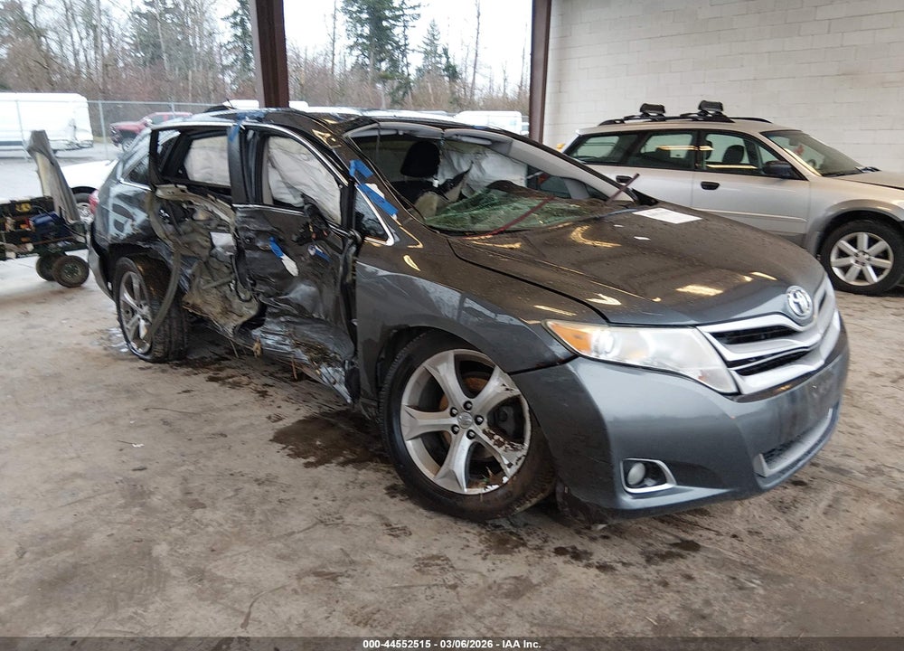 2013 TOYOTA VENZA LE V6 VIN: 4T3BK3BB3DU074260