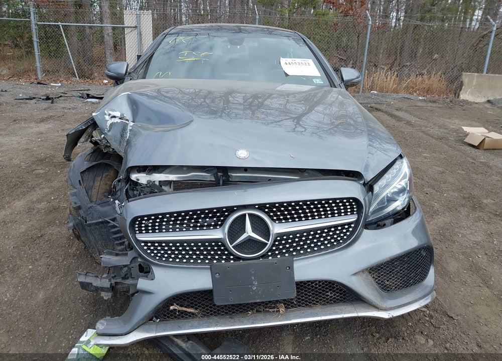 2017 MERCEDES-BENZ C 300 4MATIC VIN: WDDWJ4KB8HF451866
