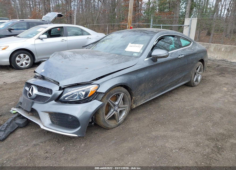 2017 MERCEDES-BENZ C 300 4MATIC VIN: WDDWJ4KB8HF451866