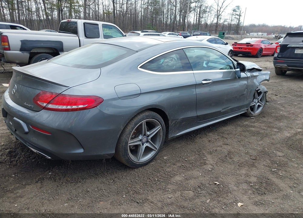 2017 MERCEDES-BENZ C 300 4MATIC VIN: WDDWJ4KB8HF451866