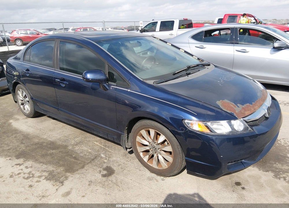 2010 HONDA CIVIC EX-L VIN: 19XFA1F93AE036941