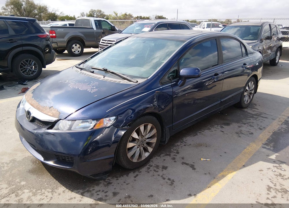 2010 HONDA CIVIC EX-L VIN: 19XFA1F93AE036941