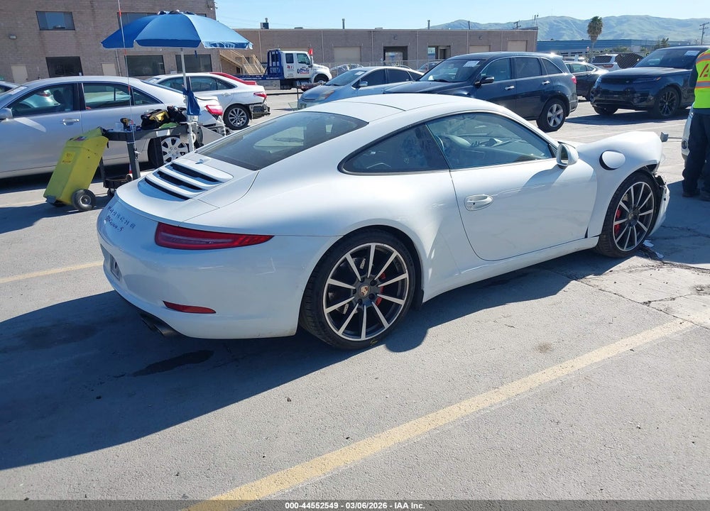 2013 PORSCHE 911 CARRERA S VIN: WP0AB2A96DS121732