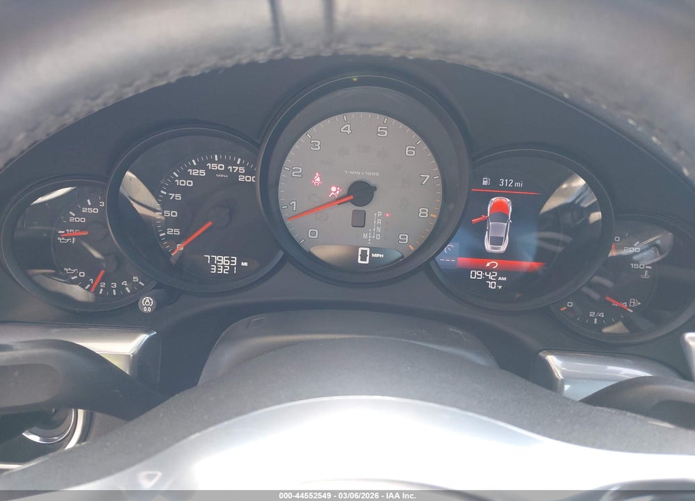 2013 PORSCHE 911 CARRERA S VIN: WP0AB2A96DS121732