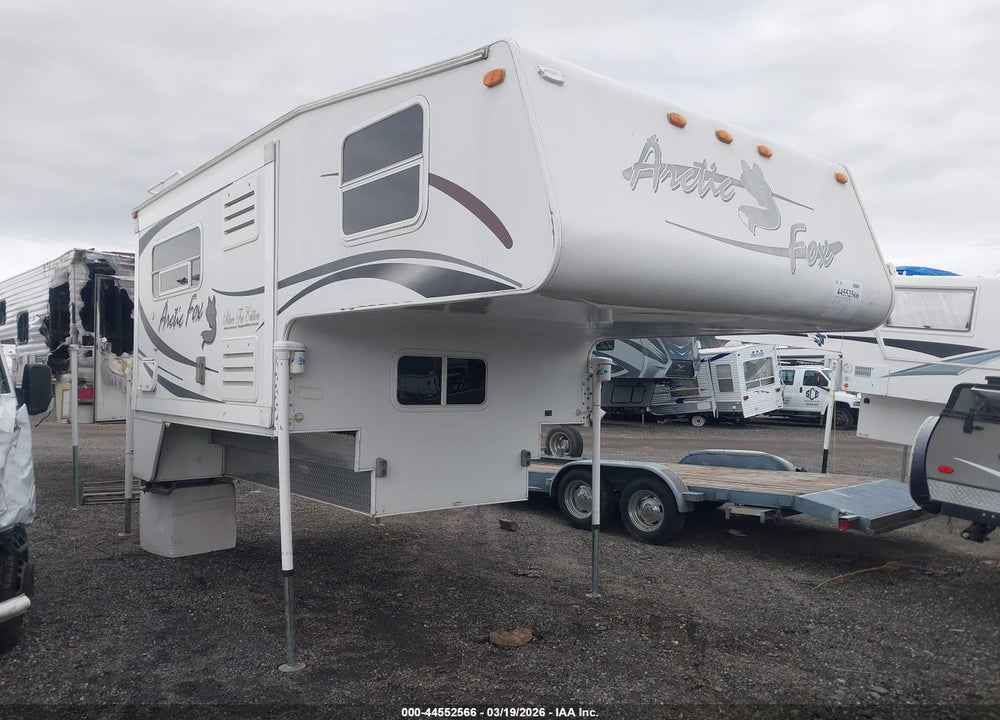 2008 ARCTIC ARTI FOX VIN: 1NCA990S380106562