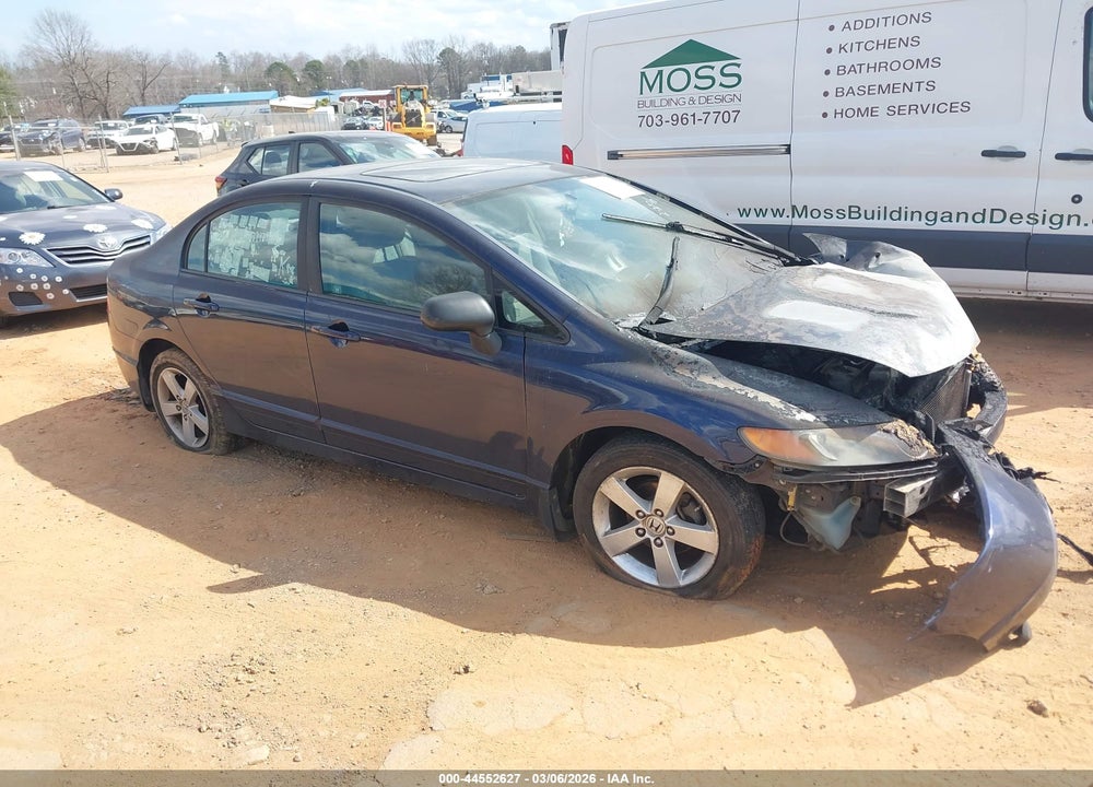 2008 HONDA CIVIC EX VIN: 1HGFA16818L100954