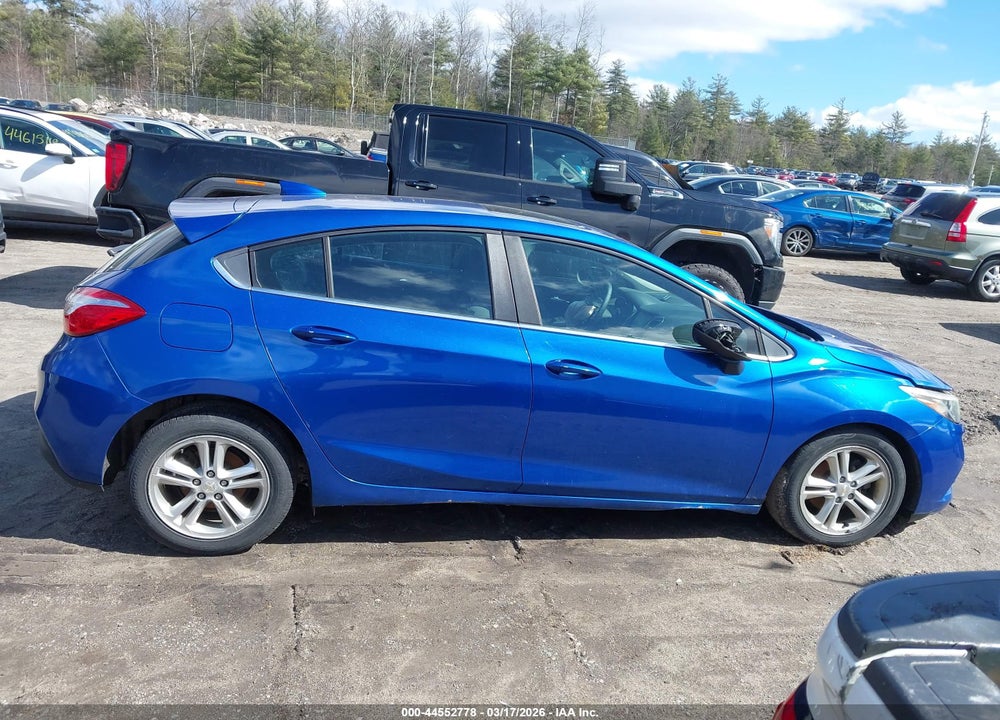 2017 CHEVROLET CRUZE LT AUTO VIN: 3G1BE6SM7HS573357