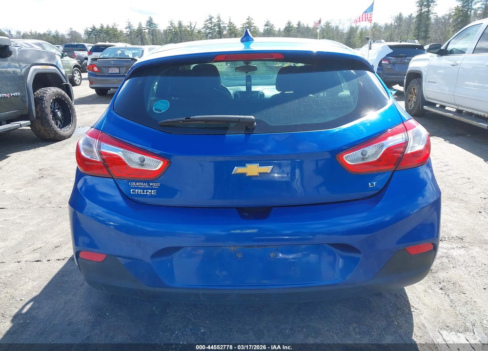 2017 CHEVROLET CRUZE LT AUTO VIN: 3G1BE6SM7HS573357