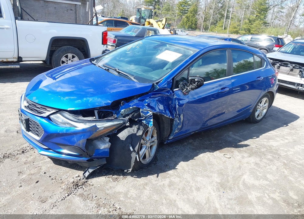 2017 CHEVROLET CRUZE LT AUTO VIN: 3G1BE6SM7HS573357