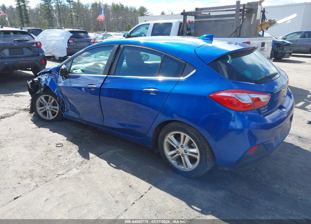 2017 CHEVROLET CRUZE LT AUTO VIN: 3G1BE6SM7HS573357