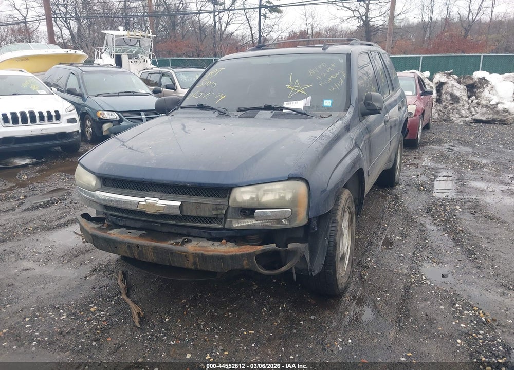 2007 CHEVROLET TRAILBLAZER LS VIN: 1GNDT13S072295926
