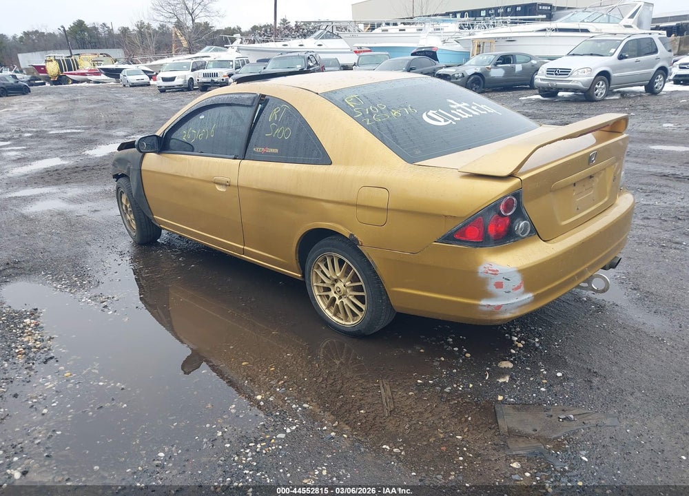 2001 HONDA CIVIC EX VIN: 1HGEM22921L022990
