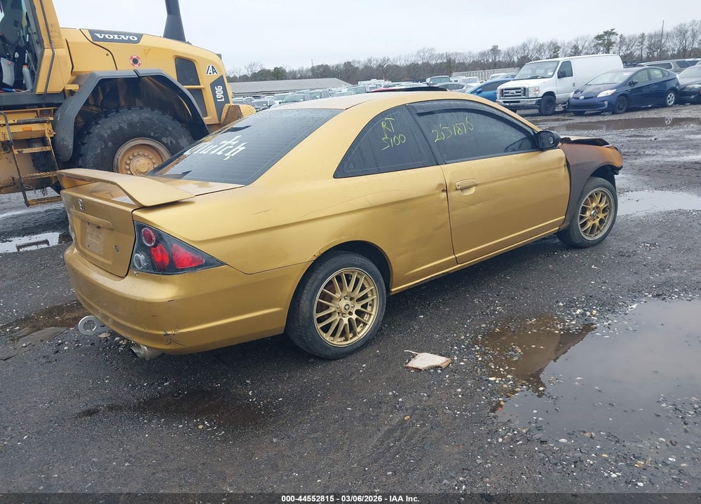 2001 HONDA CIVIC EX VIN: 1HGEM22921L022990