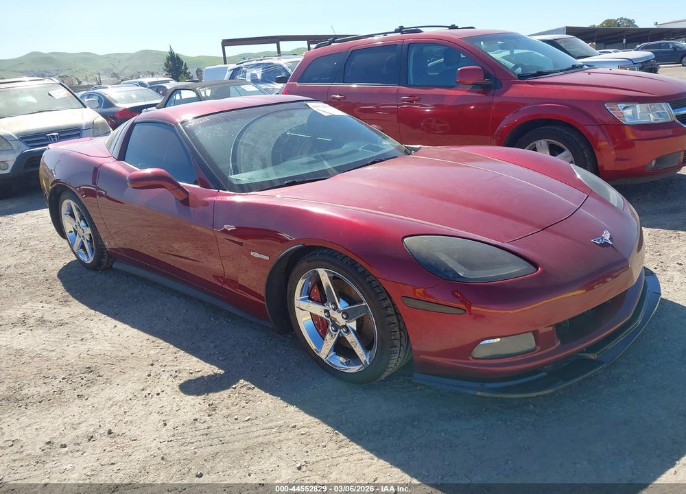 2007 CHEVROLET CORVETTE VIN: 1G1YY25U075100916