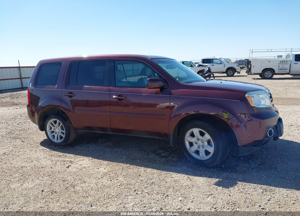 2013 HONDA PILOT EX-L VIN: 5FNYF3H66DB042434