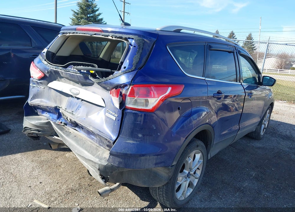 2014 FORD ESCAPE TITANIUM VIN: 1FMCU0JX0EUA99752
