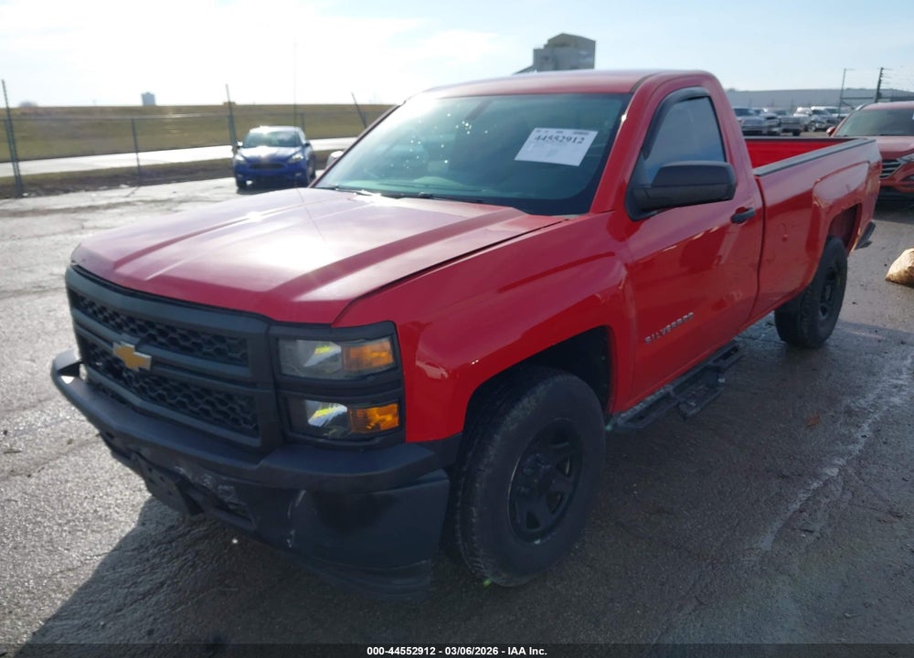 2014 CHEVROLET SILVERADO 1500 WORK TRUCK 1WT VIN: 1GCNCPEH3EZ202189