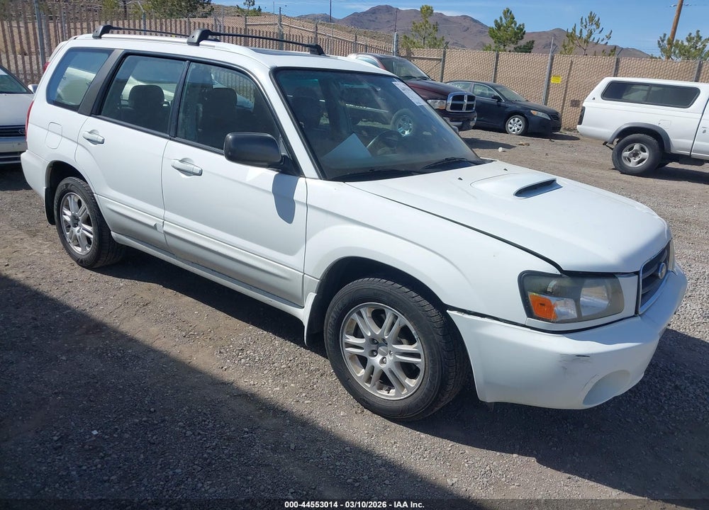 2005 SUBARU FORESTER 2.5XT VIN: JF1SG69655H737904
