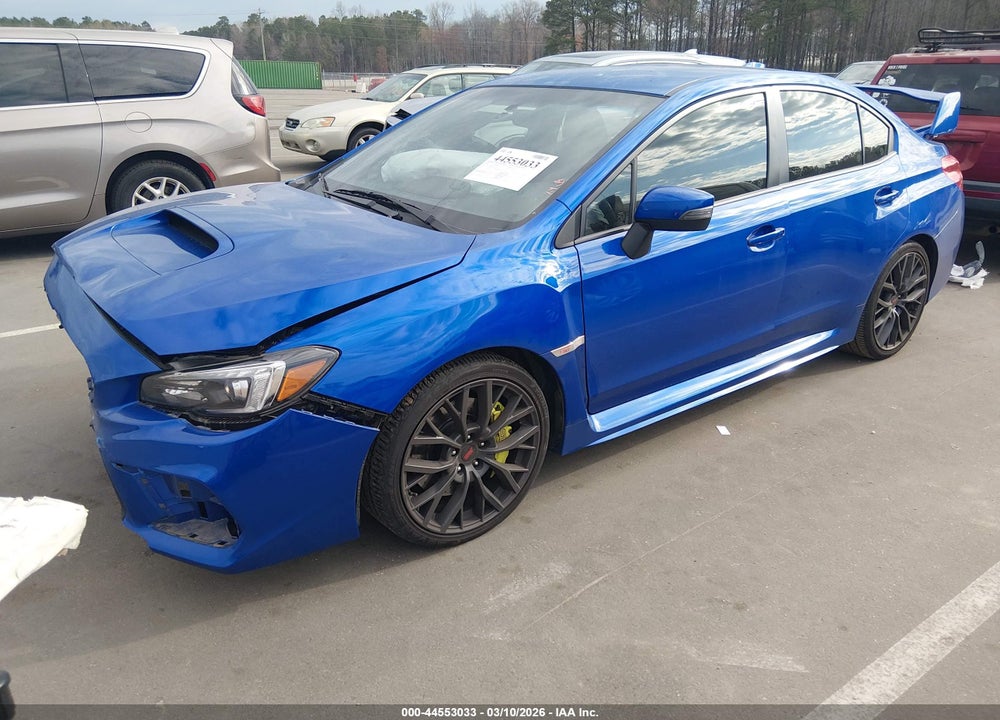 2019 SUBARU WRX STI VIN: JF1VA2R60K9825532