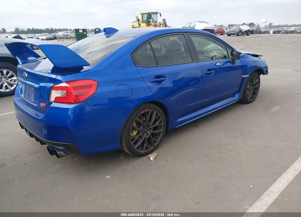 2019 SUBARU WRX STI VIN: JF1VA2R60K9825532