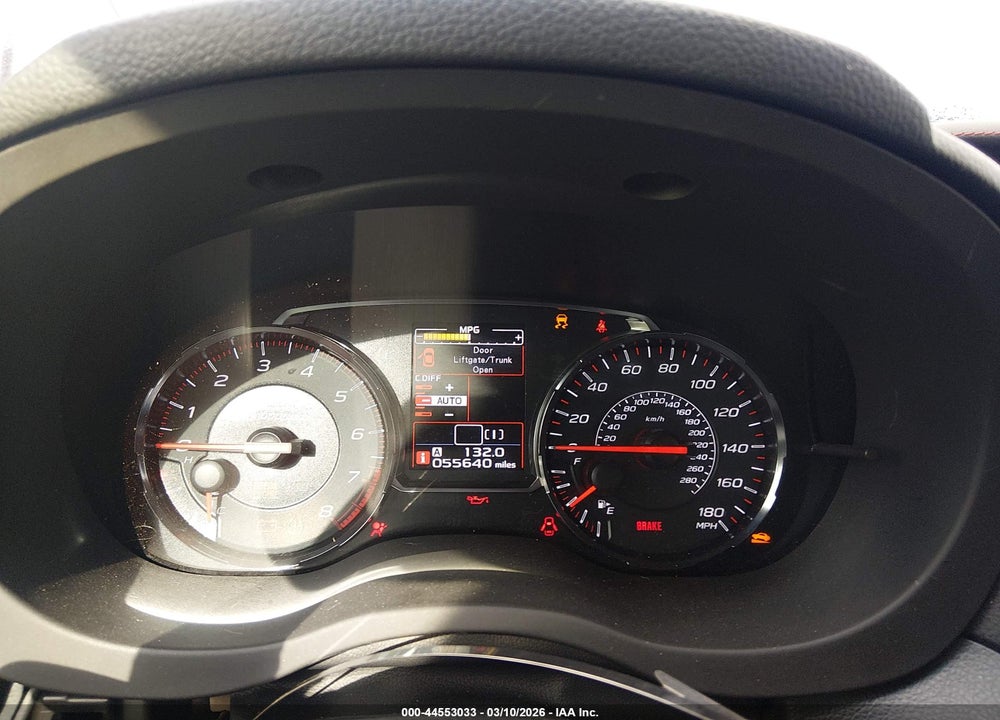 2019 SUBARU WRX STI VIN: JF1VA2R60K9825532