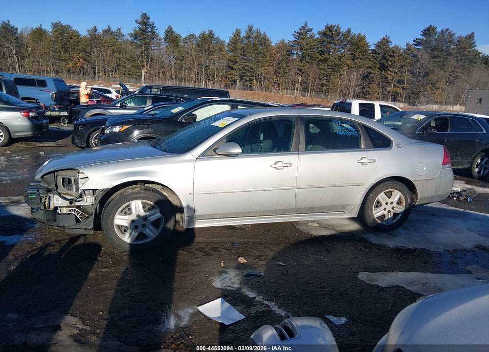 2009 CHEVROLET IMPALA LS VIN: 2G1WB57N891169308