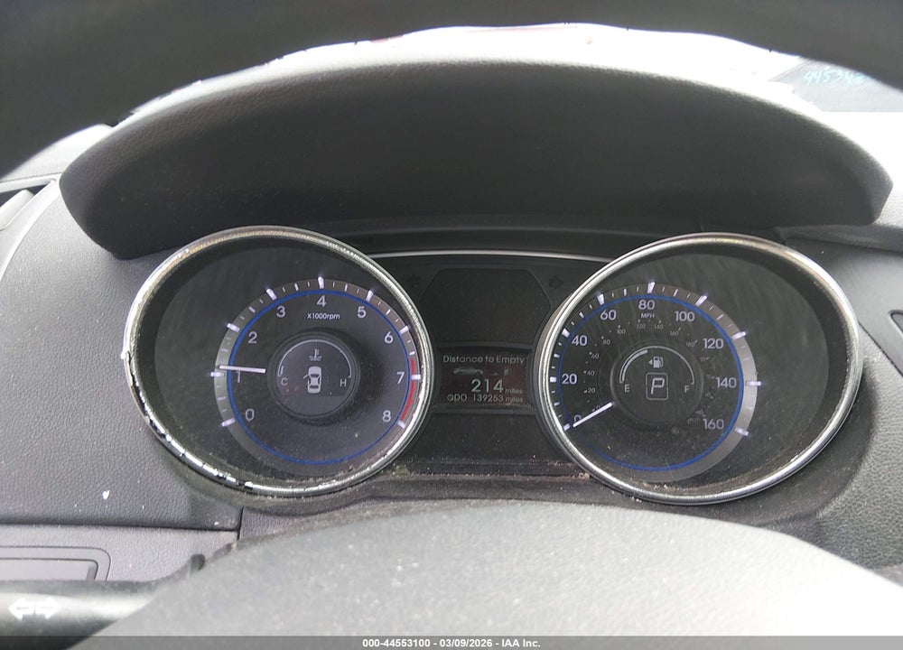 2014 HYUNDAI SONATA GLS VIN: 5NPEB4AC2EH881570