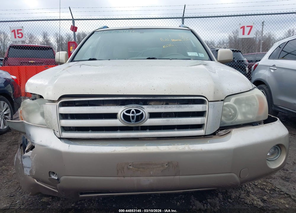 2006 TOYOTA HIGHLANDER V6 VIN: JTEHP21A460181061