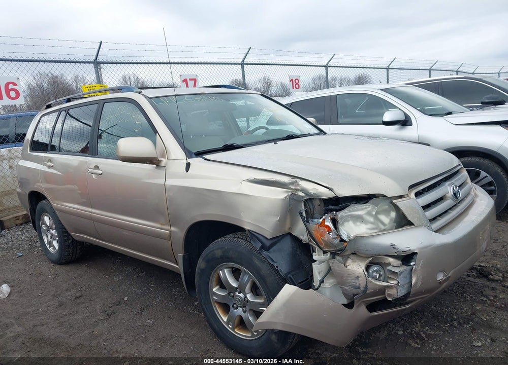 2006 TOYOTA HIGHLANDER V6 VIN: JTEHP21A460181061